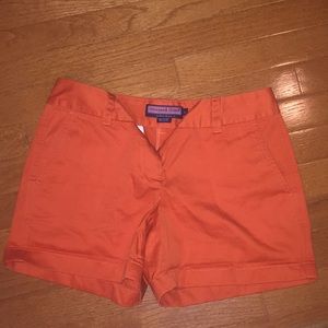 Vineyard vines orange shorts size 2